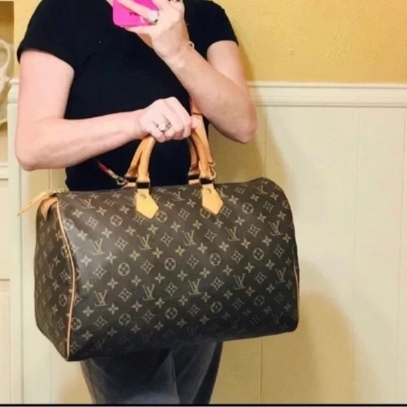 AUTHENTIC LOUIS VUITTON SPEEDY #40 - Picture 3 of 12